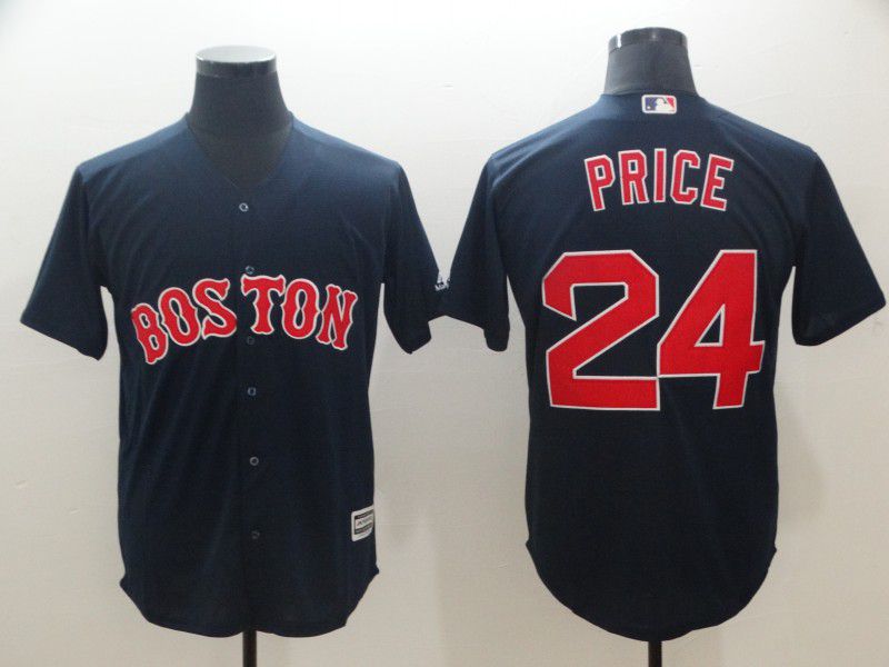 Men Boston Red Sox #24 Price Blue Game MLB Jerseys->los angeles rams->NFL Jersey